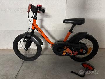 Bici b-twin decatlhon bambino 14”