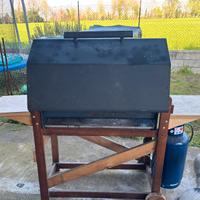 Barbecue a gas