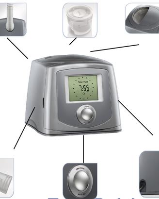 Ventilatore polmonare per cure domiciliari