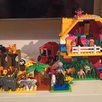 LEGO DUPLO fattoria animali jungla Masha trattori