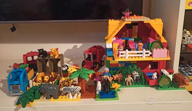 LEGO DUPLO fattoria animali jungla Masha trattori