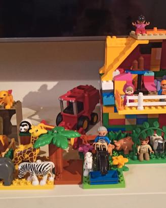 LEGO DUPLO fattoria animali jungla Masha trattori