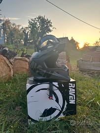Casco RAVEN + mascherina COME NUOVO