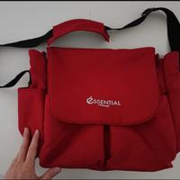 Borsa rossa passeggino Essential Prénatal 