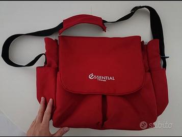 Borsa rossa passeggino Essential Prénatal 