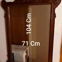 specchiera in legno 