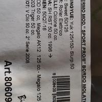 Parabrezza Schermo MOD : SPORT PRO/8" BORDO MOLATO