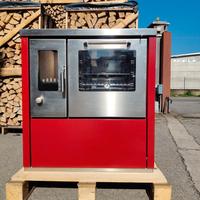 Cucina a legna De manicor E80 rossa NUOVA