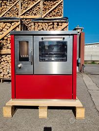 Cucina a legna De manicor E80 rossa NUOVA