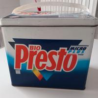 Scatola di latta bio presto