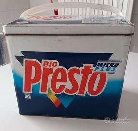 Scatola di latta bio presto