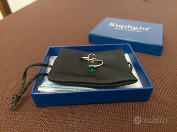 Anello con Lettera G Argento Sterling 925