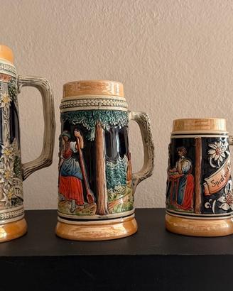 Boccali da birra Tirolesi