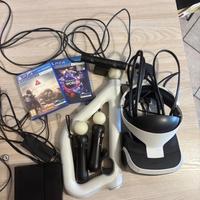 Playstation VR+Aim controller+2 move pad+2 giochi