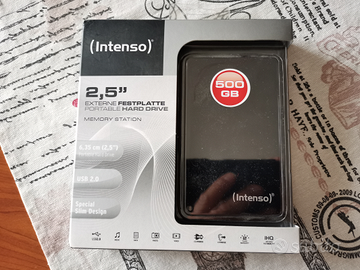 HD intenso in box 2,5 pollici 500 GB SATA 3