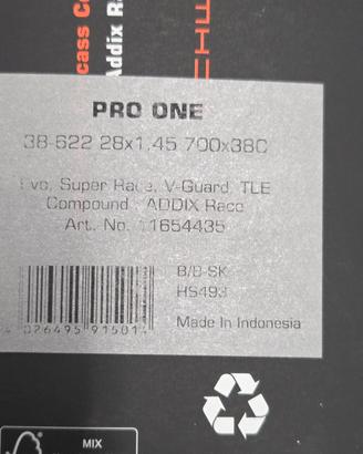  Pro One Pneumatico Schwalbe 700x38 