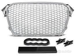 GRIGLIA SPORT ARGENTO adatta AUDI A4 (B8) 11.11-15