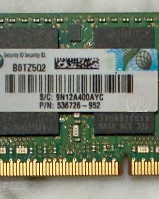 4GB RAM SODIMM DDR3