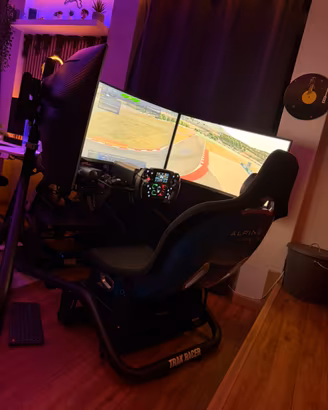 Track Racer TRX Cockpit Alpine  + sedile + support