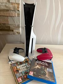 Playstation 5 + 2 controller + giochi