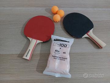 Racchette da tennis tavolo + Corda per saltare