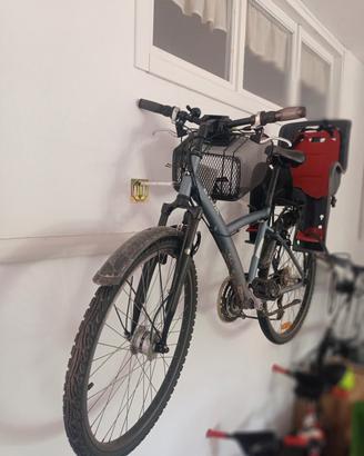 bici con seggiolino porta bimbo