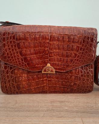 Borsa in coccodrillo 