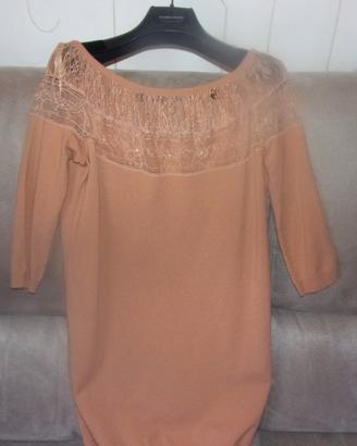 Elisabetta Franchi vestito maglione maglia 42 S