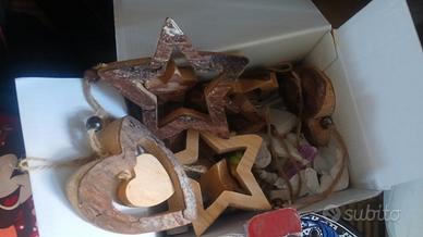 decorazioni natalizie in legno