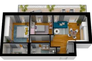 Meraviglioso trilocale ristrutturato e arredato -