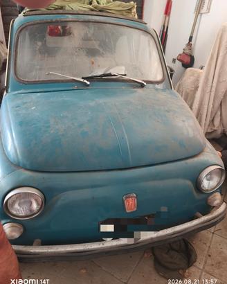 Fiat 500 L  -  targhe e libretto d'epoca originali