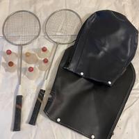 Racchette da badminton vintage + volani e custodie