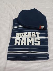 Felpa Rams, come nuova, L, made in Italy, Y2K