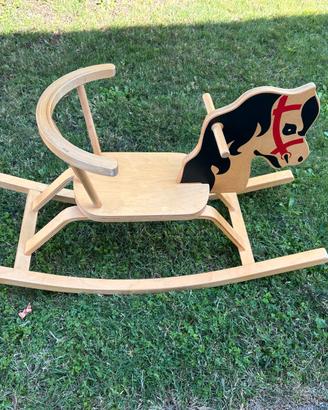 cavallo a dondolo per bambini