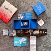 Swatch x Omega Mission To The Super Blu Moonphase