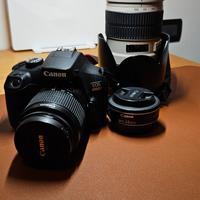 Corredo Canon 4000D + 24 mm 2.8 e 70 200 2.8