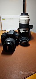 Corredo Canon 4000D + 24 mm 2.8 e 70 200 2.8