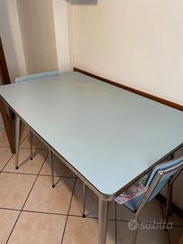 Tavolo formica ANNI 50 con SEDIE