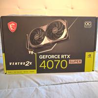 RTX 4070 Super OC MSI Ventus 2X 12GB GDDR6X