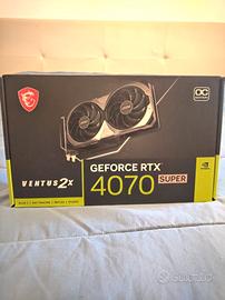 RTX 4070 Super OC MSI Ventus 2X 12GB GDDR6X
