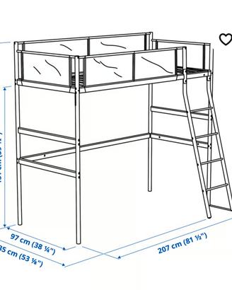 STRUTTURA IKEA VITVAL