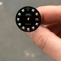 Rolex 6694 Quadrante Nero Diamanti 💎