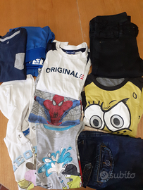 Abbigliamento bimbo 4-6 anni primaverile