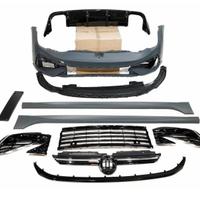 Kit completo paraurti vw golf 8 r look abs