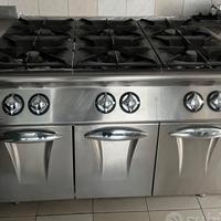 CUCINA PROFESSIONALE A GAS MARENO