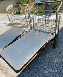 CARRELLO TIPO CASH & CARRY – STRUTTURA ZINCATA