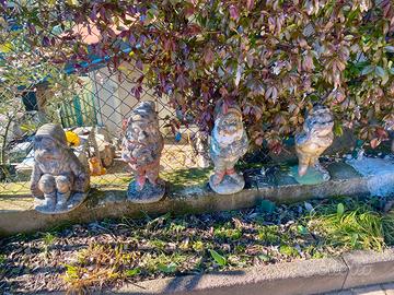 4 nanani da giardino