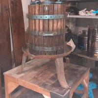 torchio per vendemmia uva