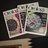 lotto riviste OROLOGI le misure del tempo