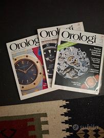 lotto riviste OROLOGI le misure del tempo